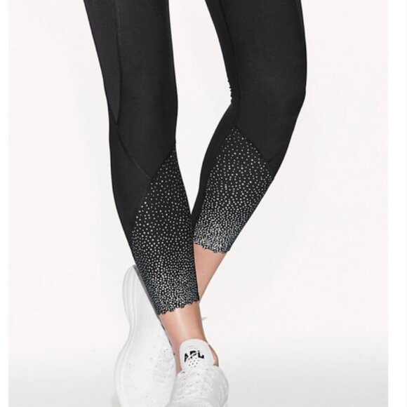 Lululemon Tight Stuff Tight II Reflective Black size 12 - Picture 1 of 6